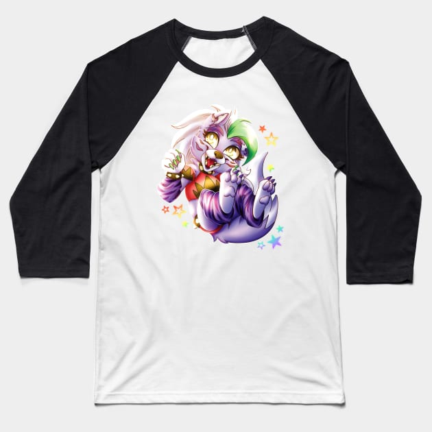 Roxanne Wolf Baseball T-Shirt by Zvak.Keh